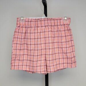 ROMWE  Check High Waist Shorts
